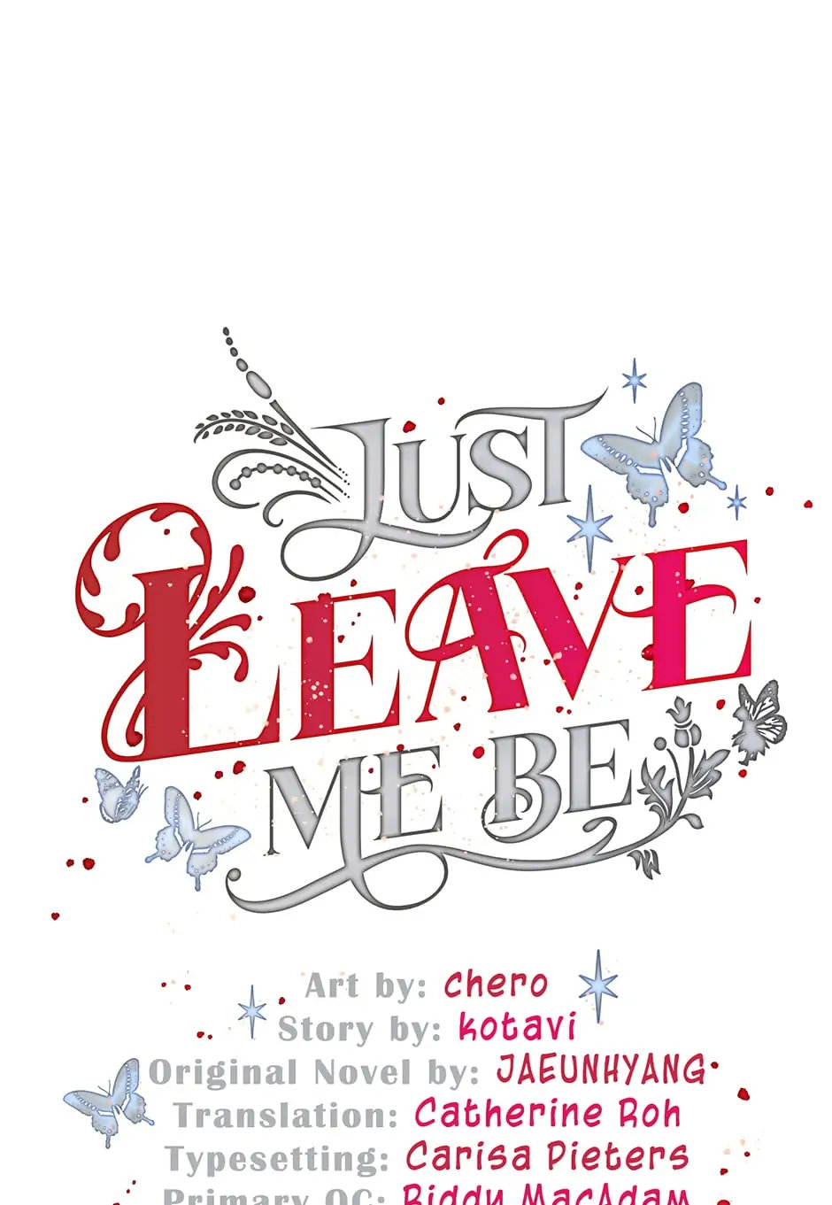 Just Leave Me Be image