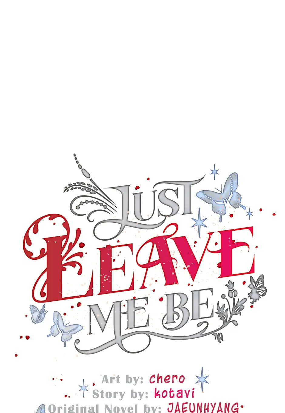 Just Leave Me Be image