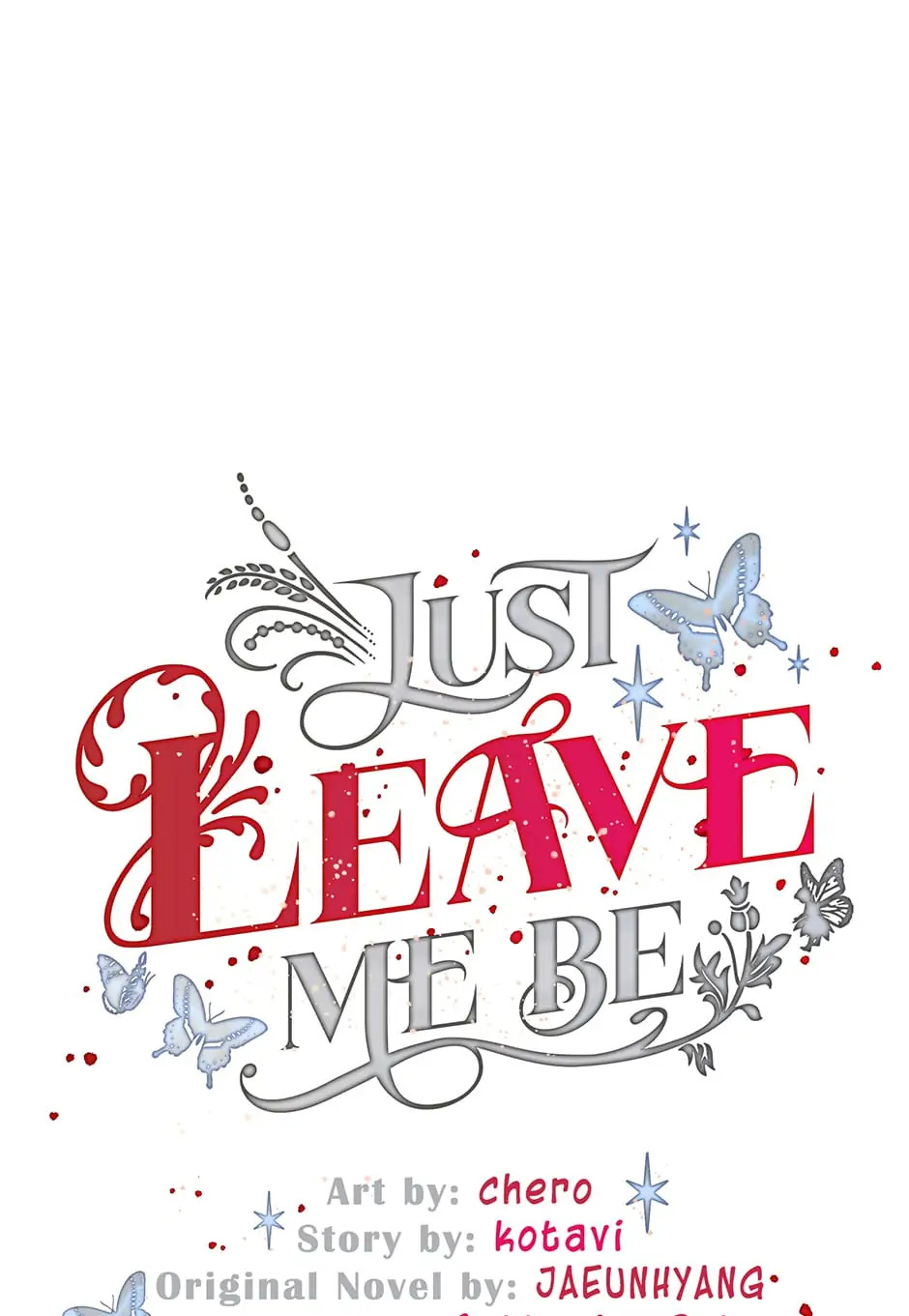 Just Leave Me Be image