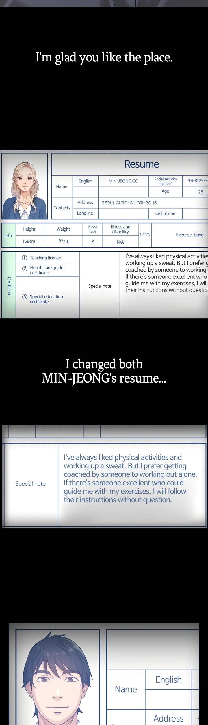 Resume image