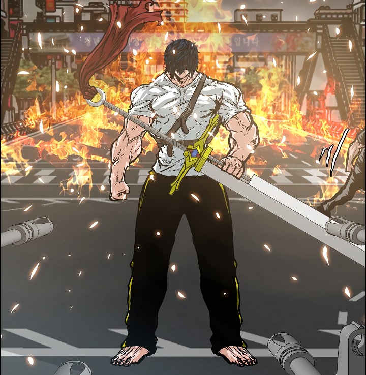 Rooftop Sword Master image