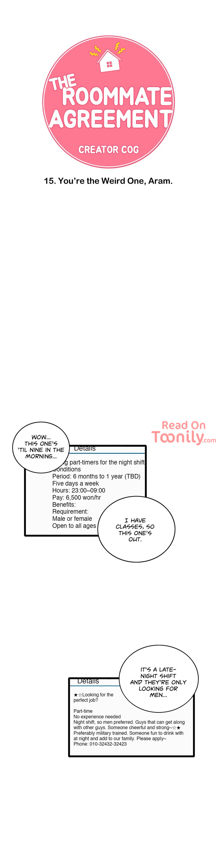 The Roommate Agreement image