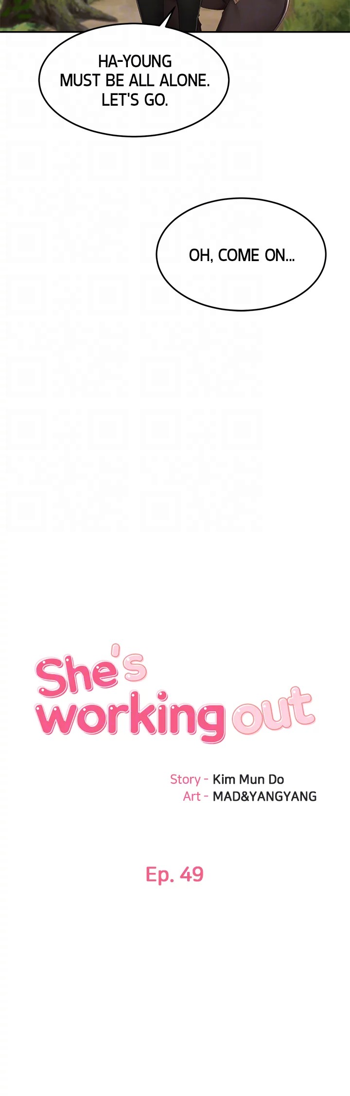 She is Working Out image