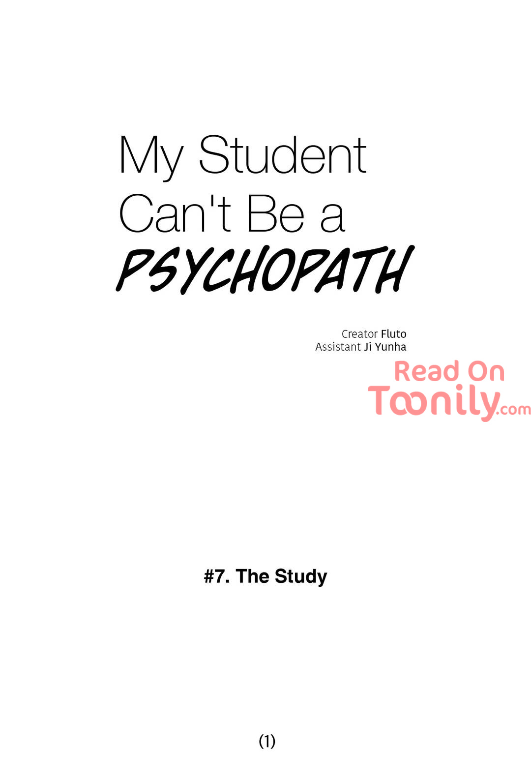 My Student Can’t Be a Psychopath image
