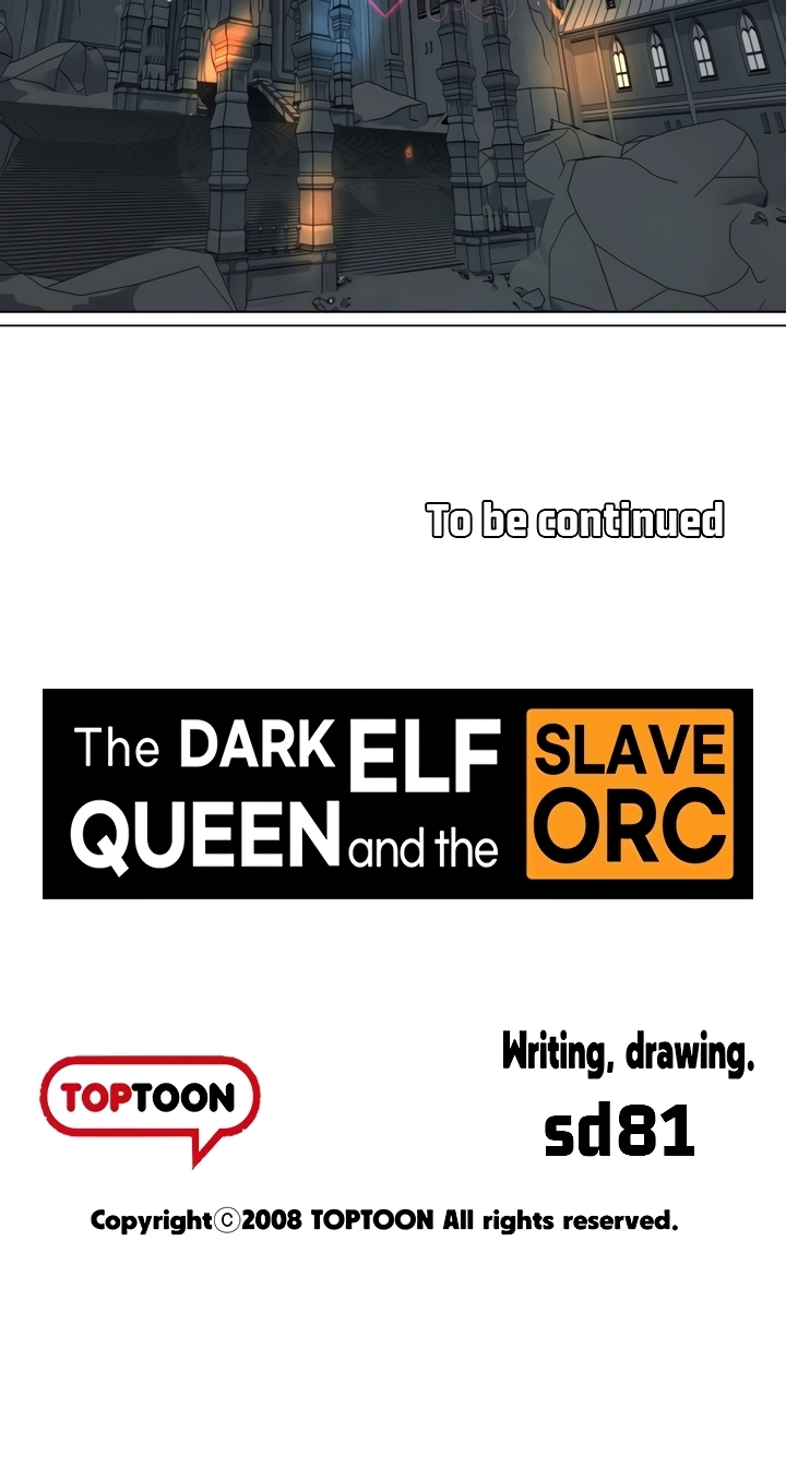 The Dark Elf Queen and the Slave Orc image