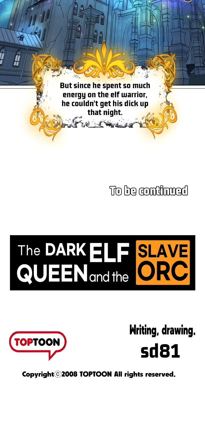 The Dark Elf Queen and the Slave Orc image