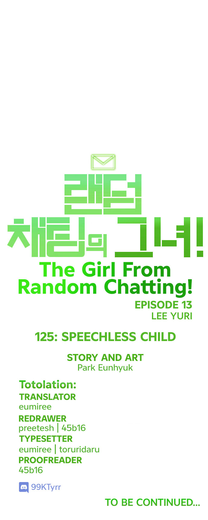 The Girl from Random Chatting! image