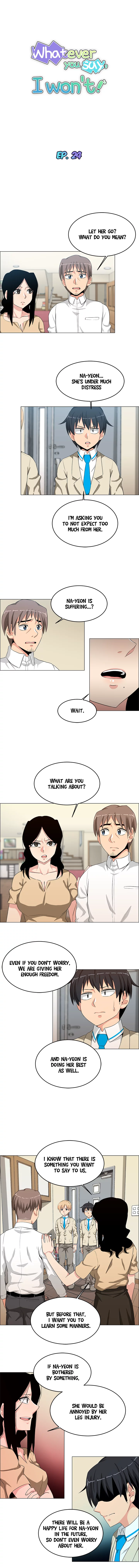Whatever you say, I won’t! image