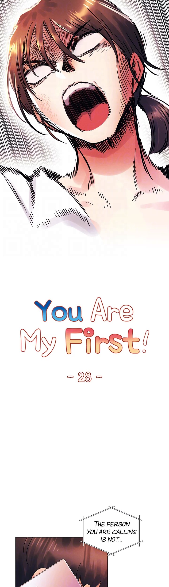 You Are My First image